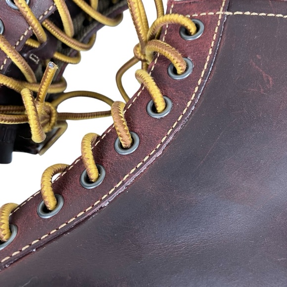 NWOB Eastland Men's Oxblood Leather Lumber Up Moc Toe Boots Size 9.5D - Picture 9 of 16